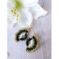 Kolczyki z superduo Kolczyki z superduo