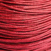 Sznurek woskowany bordowy 1 mm  Sznurek woskowany bordowy 1 mm