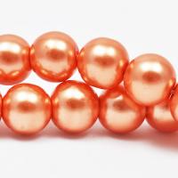 Koraliki szklane perła brzoskwiniowe 10 mm 10szt. Koraliki szklane perła brzoskwiniowe 10 mm 10szt.