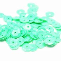 Cekiny miętowe 6 mm Cekiny miętowe 6 mm