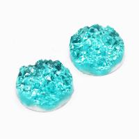 Kaboszon druzy turkusowy 12 mm Kaboszon druzy turkusowy 12 mm