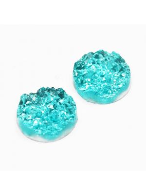Kaboszon druzy turkusowy 12 mm Kaboszon druzy turkusowy 12 mm