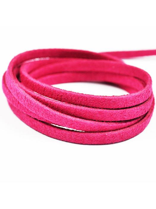 Cord seude pink 4 mm