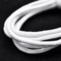 Sznurek woskowany biały 2 mm  Sznurek woskowany biały 2 mm
