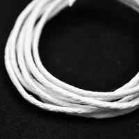 Sznurek woskowany biały 1,5 mm  Sznurek woskowany biały 1,5 mm