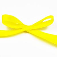 Wstążka satynowa 10 mm żółta Wstążka satynowa 10 mm żółta