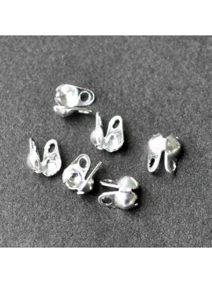 Końcówka łańcuszka kulkowego srebrna 1,5 mm 10 szt. Końcówka łańcuszka kulkowego srebrna 1,5 mm 10 szt.