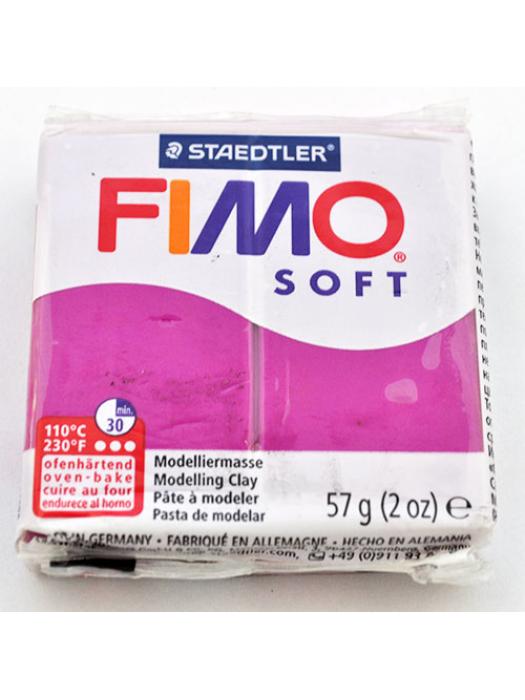 Modelina Fimo 61 fioletowy 1/2 kostki