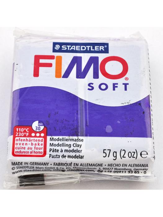 Modelina Fimo 63 Fiołkowy 1/2 kostki