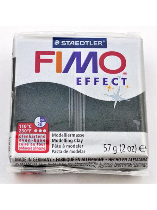 Modelina Fimo 907 czarny perlowy 1/2 kostki