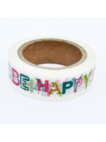 Washi tape be happy