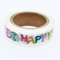 Washi tape be happy Washi tape be happy