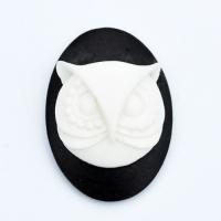 Kaboszon sowa ok. 18 x 25 mm Kaboszon sowa ok. 18 x 25 mm