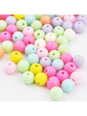 Koraliki akrylowe 8 mm 10 szt. Koraliki akrylowe 8 mm 10 szt.