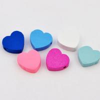 Koralik drewniany pastelowe serca 18 x 17 mm 2 szt. Koralik drewniany pastelowe serca 18 x 17 mm 2 szt.