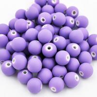 Koralik kauczukowy 10 mm lawendowy 10 szt. Koralik kauczukowy 10 mm lawendowy 10 szt.