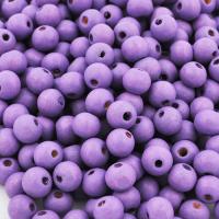 Koralik drewniany lawendowy 8 mm Koralik drewniany lawendowy 8 mm