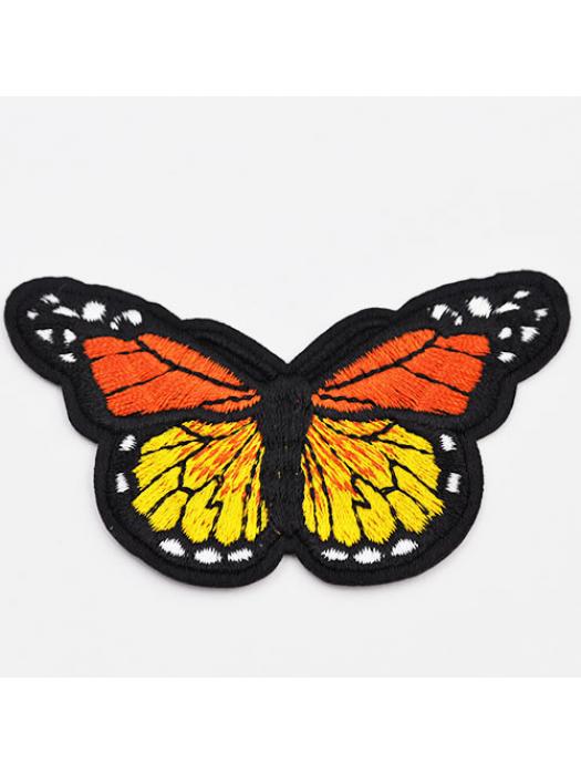 Naszywka motyl pomarańczowy