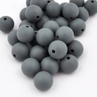 Koralik silikonowy 12 mm szary Koralik silikonowy 12 mm szary