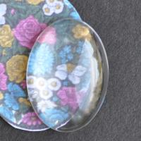 Kaboszon przezroczysty  18x13mm Kaboszon przezroczysty  18x13mm