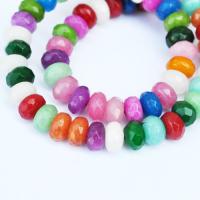 Jadeit fasetowany oponka mix 10 szt. Jadeit fasetowany oponka mix 10 szt.