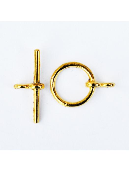Toggle gold 12 mm