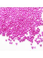Mikrokulki szklane różowe 