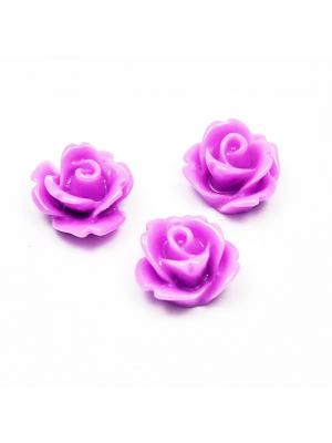 Flower light red 10 mm cabochon Flower light red 10 mm cabochon
