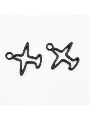 Zawieszka czarny samolot