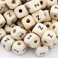 Koralik drewniany literka Z