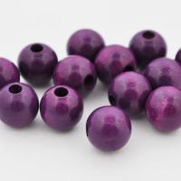Koralik drewniany kula 10 mm fioletowy 1 CE Koralik drewniany kula 10 mm fioletowy 1 CE