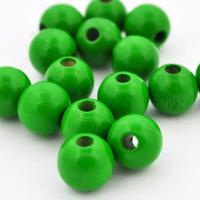 Koralik drewniany kula 10 mm zielony CE Koralik drewniany kula 10 mm zielony CE