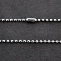 Łańcuszek kulkowy stal nierdzewna z zapięciem 1,5 mm Łańcuszek kulkowy stal nierdzewna z zapięciem 1,5 mm