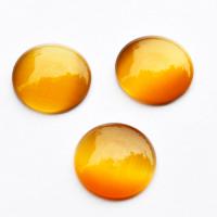 Kocie oko kaboszon miodowy