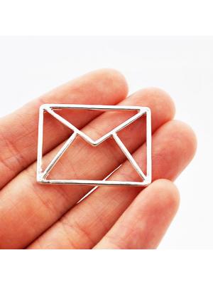 Zawieszka srebrna origami koperta