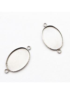 Baza do kaboszonów łącznik 18 x 13 mm stal nierdzewna Baza do kaboszonów łącznik 18 x 13 mm stal nierdzewna