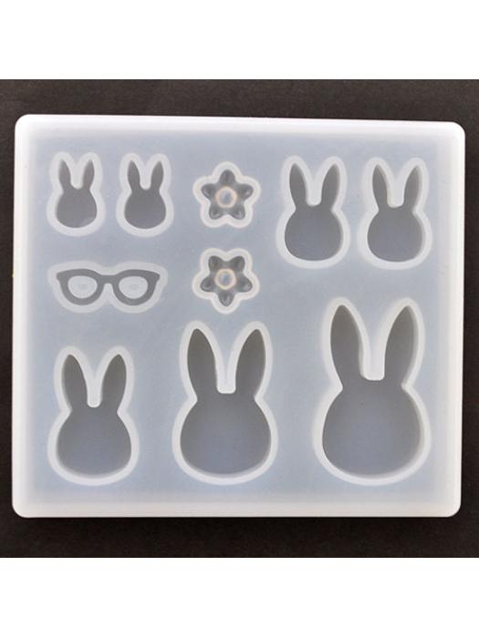 Forma silikonowa wzór królik