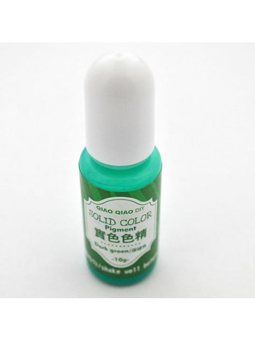 Pigment for resin solid color dark green