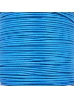 Sznurek woskowany blue błyszczący