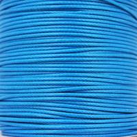 Sznurek woskowany blue błyszczący Sznurek woskowany blue błyszczący