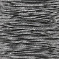 Sznurek imitacja jedwabiu czarny 0,5 mm Sznurek imitacja jedwabiu czarny 0,5 mm