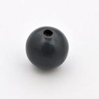 Koralik drewniany kula 15 mm szary CE Koralik drewniany kula 15 mm szary CE