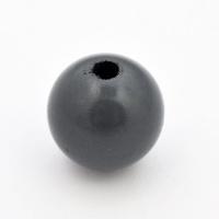 Koralik drewniany kula 18 mm szary CE Koralik drewniany kula 18 mm szary CE