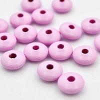 Koralik drewniany oponka 10 mm jasnoróżowy CE Koralik drewniany oponka 10 mm jasnoróżowy CE