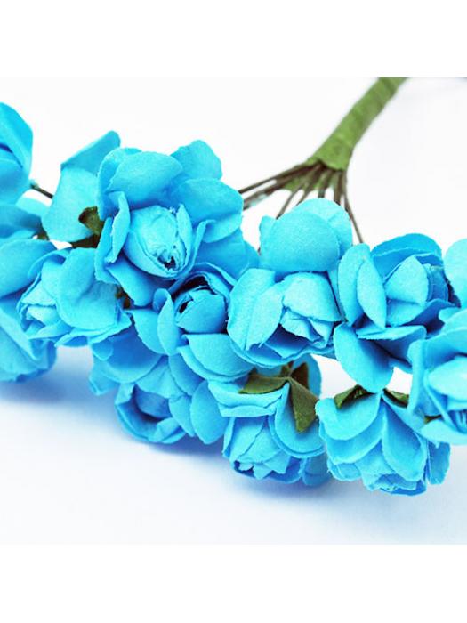 Paper  flower blue