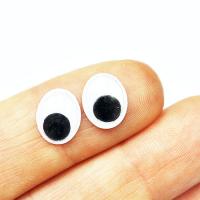 Oczy ruchome 10 x 8 mm 10 szt. Oczy ruchome 10 x 8 mm 10 szt.