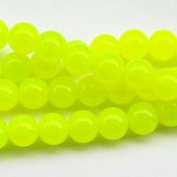 Kula szklana 8 mm jaskrawożółta Kula szklana 8 mm jaskrawożółta