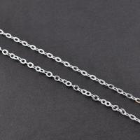 Łańcuszek 4x3mm srebrny Łańcuszek 4x3mm srebrny