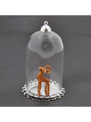 Zestaw kaboszon 3 D 48 x 30 mm i baza