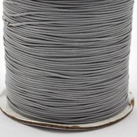 Sznurek woskowany jasnoszary błyszczący 0,5 mm Sznurek woskowany jasnoszary błyszczący 0,5 mm